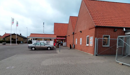 Indbrud i EuroSpar i R�nne