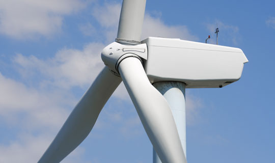 Vindm�ller p� Nex� havn