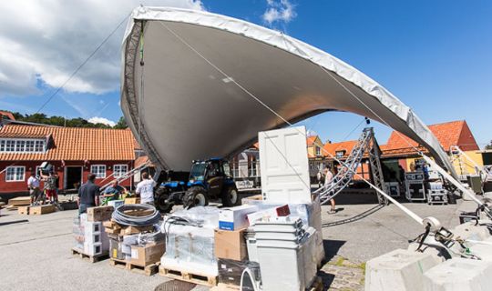 Scenen sat til kokkedyst