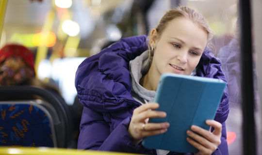 Tablets til de store skoleelever
