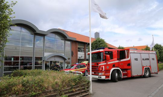 Politiet unders�ger falsk brandalarm