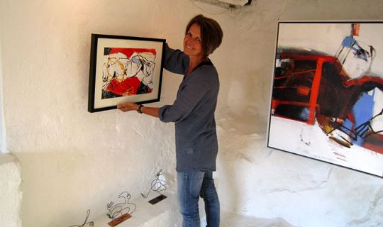 Alsidig kunster i Sandvig