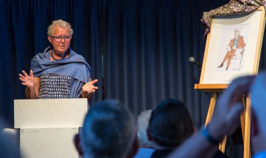 Annelise Molin hyldet i Svaneke