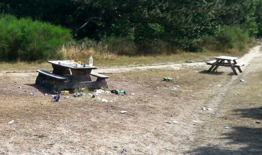 Politiet lukkede strandfest