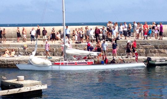 Skib i problemer i Svaneke