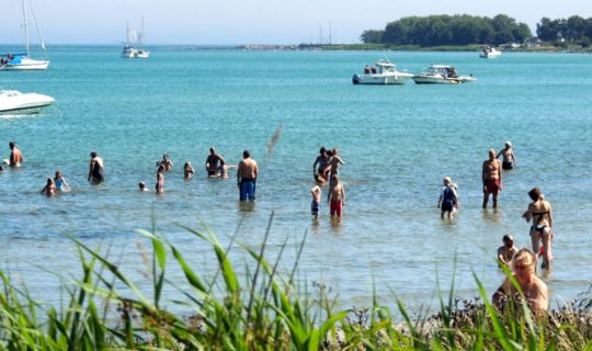 Balkas badevand 23 grader