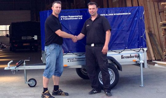 Ny forening fik ny trailer