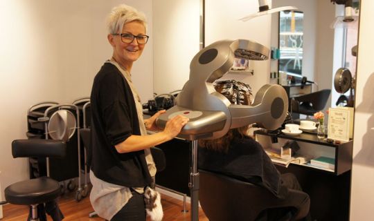 Ny fris�r i Klip & Stil i R�nne