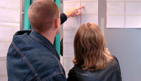 Stort fald i ledigheden