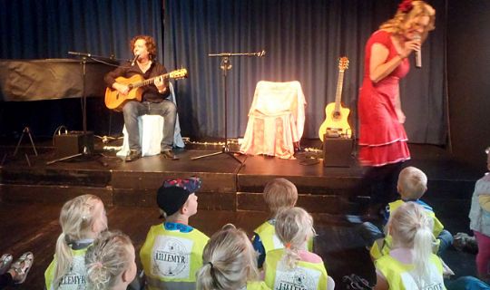 B�rnene var imponeret