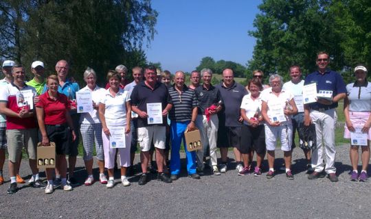 N�sten vindstille p� golfbanen