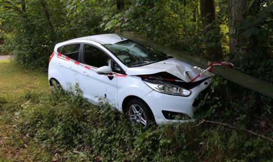 Bilist forsvandt efter uheld