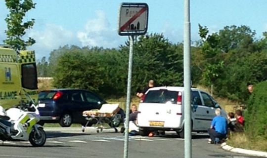 64-�rig cyklist k�rt ned i R�nne