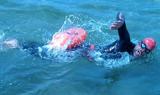 Sv�mmer til Christians�