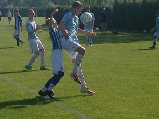 U17 drengene tabte 