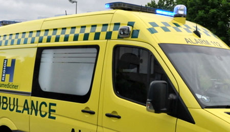 Motionscyklist k�rte galt