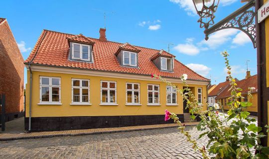 Hus i R�nnes gamle bydel