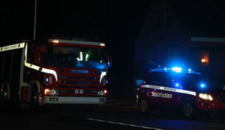 Lynbrand i �stermarie