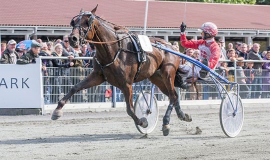 Jackpot p� travbanen