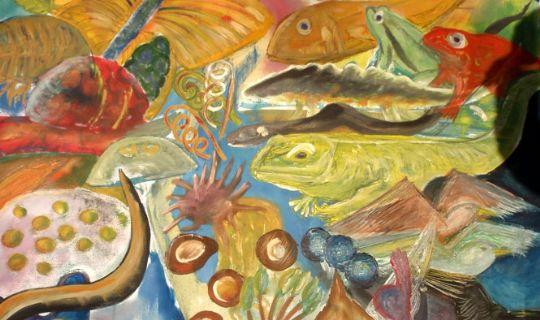 Kunst om fisk og snyltere