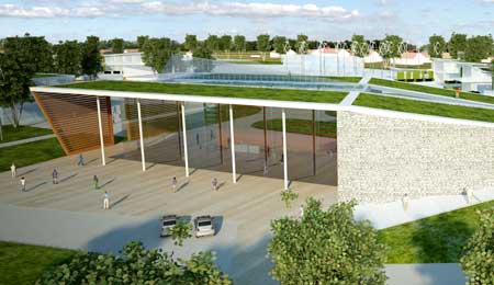 Gr�nt hotel vakte opsigt i Kina