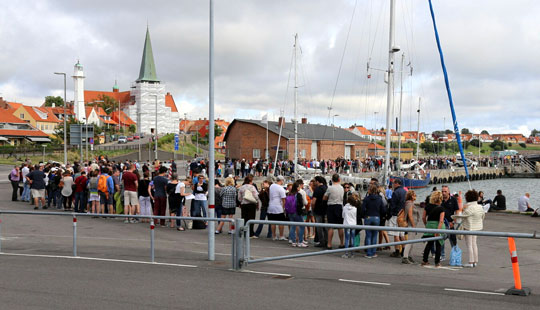 Krydstogtturister med k�kultur