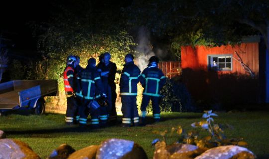 Brand i B�lshavn hurtigt slukket