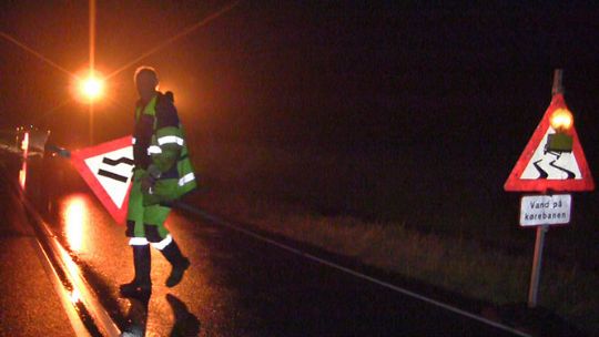 Uvejret: S� vildt var det