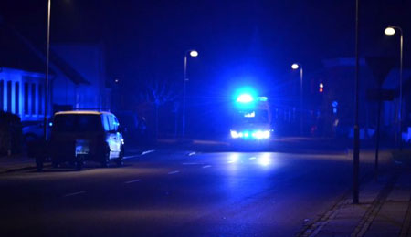 Stillede sig i vejen for ambulance