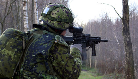 Midlertidig skydebane i �dalen