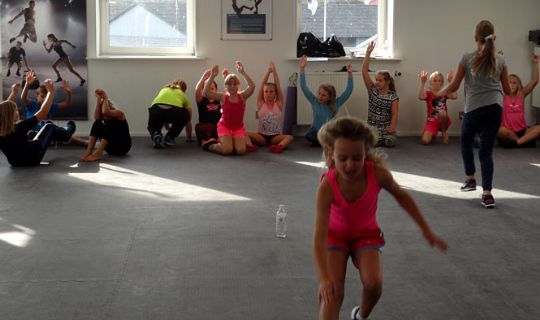 B�rnene vilde med fitness