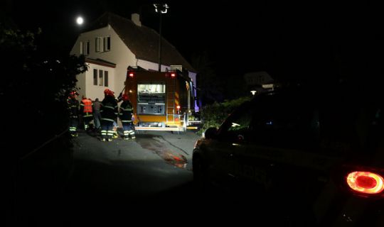 Brandudrykning til Tejn