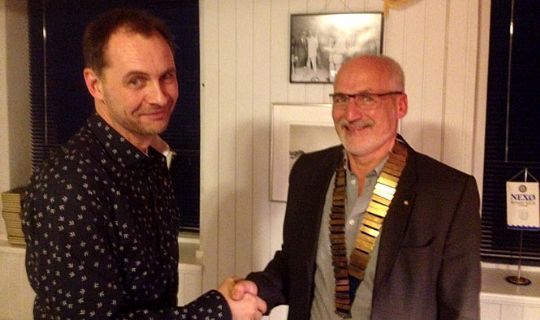 Nyt medlem i Nex� Rotary