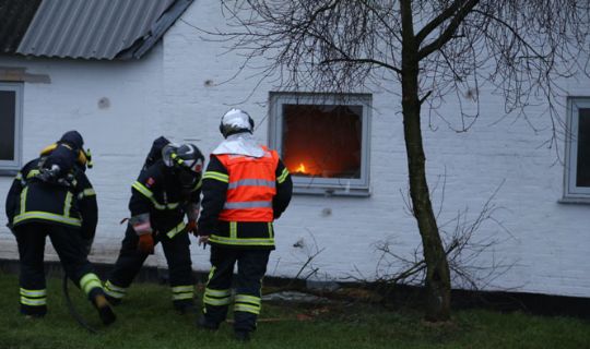 Brand p� g�rd i Vestermarie