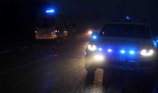 Trafikuheld i Klemensker