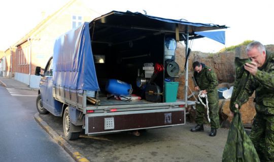 Farlig bombe fundet i Allinge