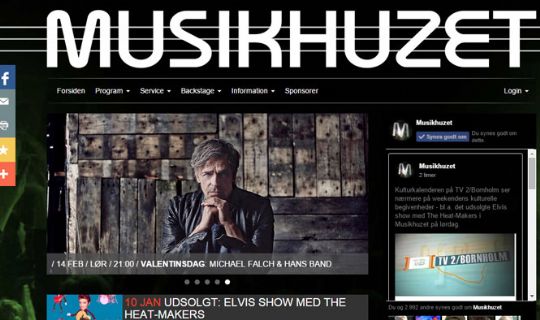 Musikhuzet.dk i nye kl�der