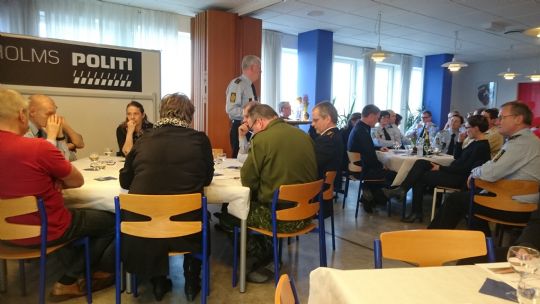 Politifolk p� pension