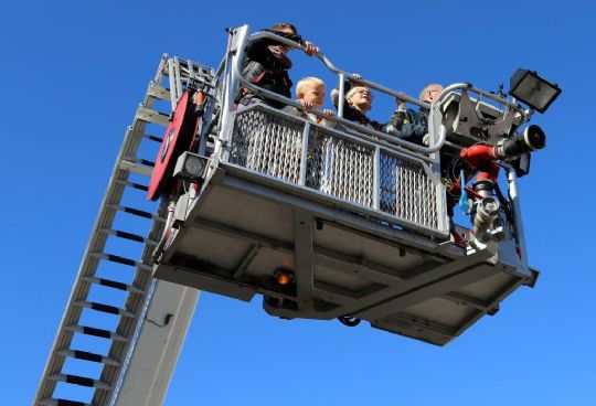 Falck inviterede indenfor og op