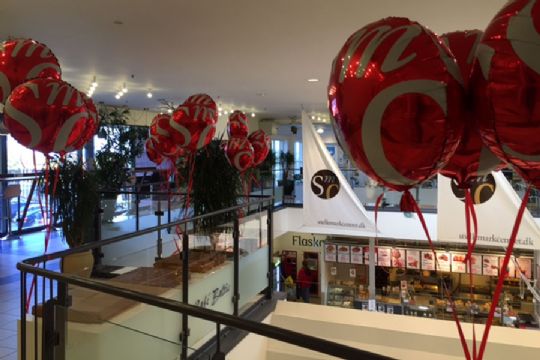 Ballonfest og maddag i Snellemark