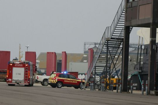 Udrykning til brandalarm p� hurtigf�rge