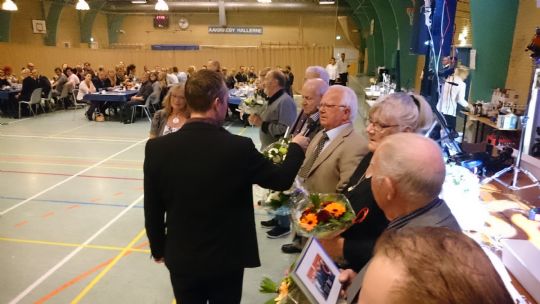 Travvennerne blev hyldet