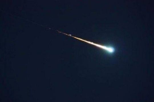 Meteor over �en 