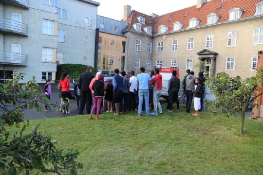 Madlavning udl�ste alarm