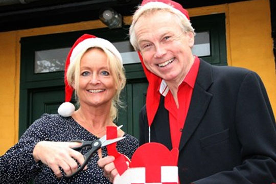 Jul i den gamle k�bmandsg�rd