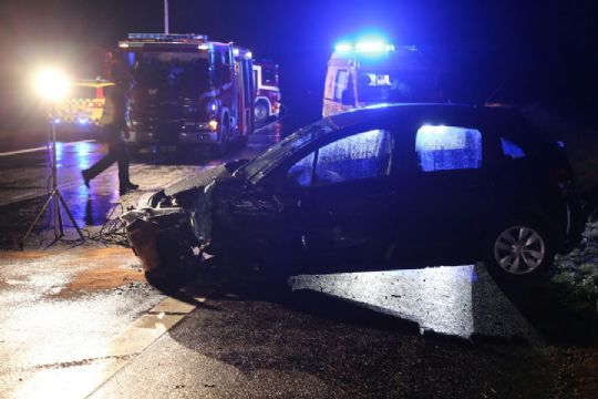 Trafikuheld ved Aakirkeby