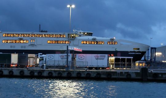 Hurtigf�rges afgange i eftermiddag aflyst