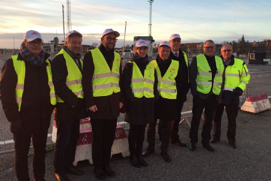 Transportudvalget bes�gte Ystad Havn