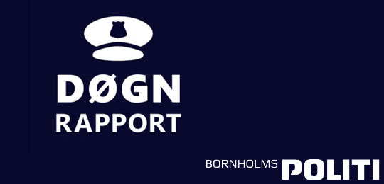 Uddrag fra politiets d�gnrapport