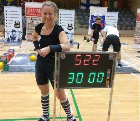 S�lv i Kettebell-konkurrence